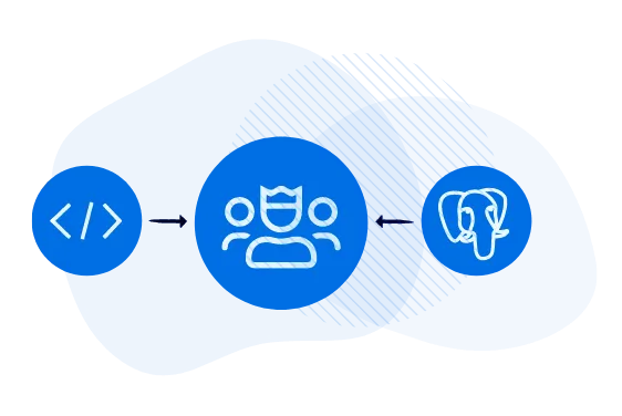 Icon symbolizing high availability and disaster recovery for your Postgres database